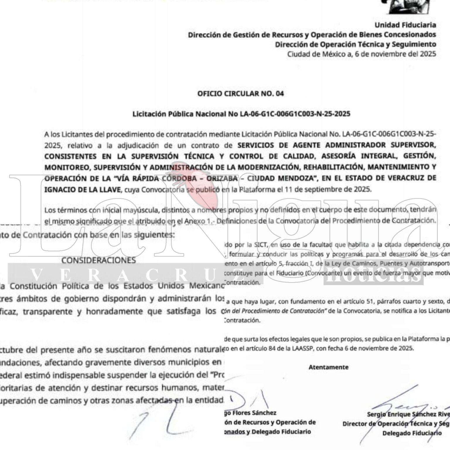 PROYECTO CASETAS CANCELADO. DINERO SE USARÁ PARA RESCATE DEL NORTE DE VERACRUZ, DEVASTADO POR LAS LLUVIAS.