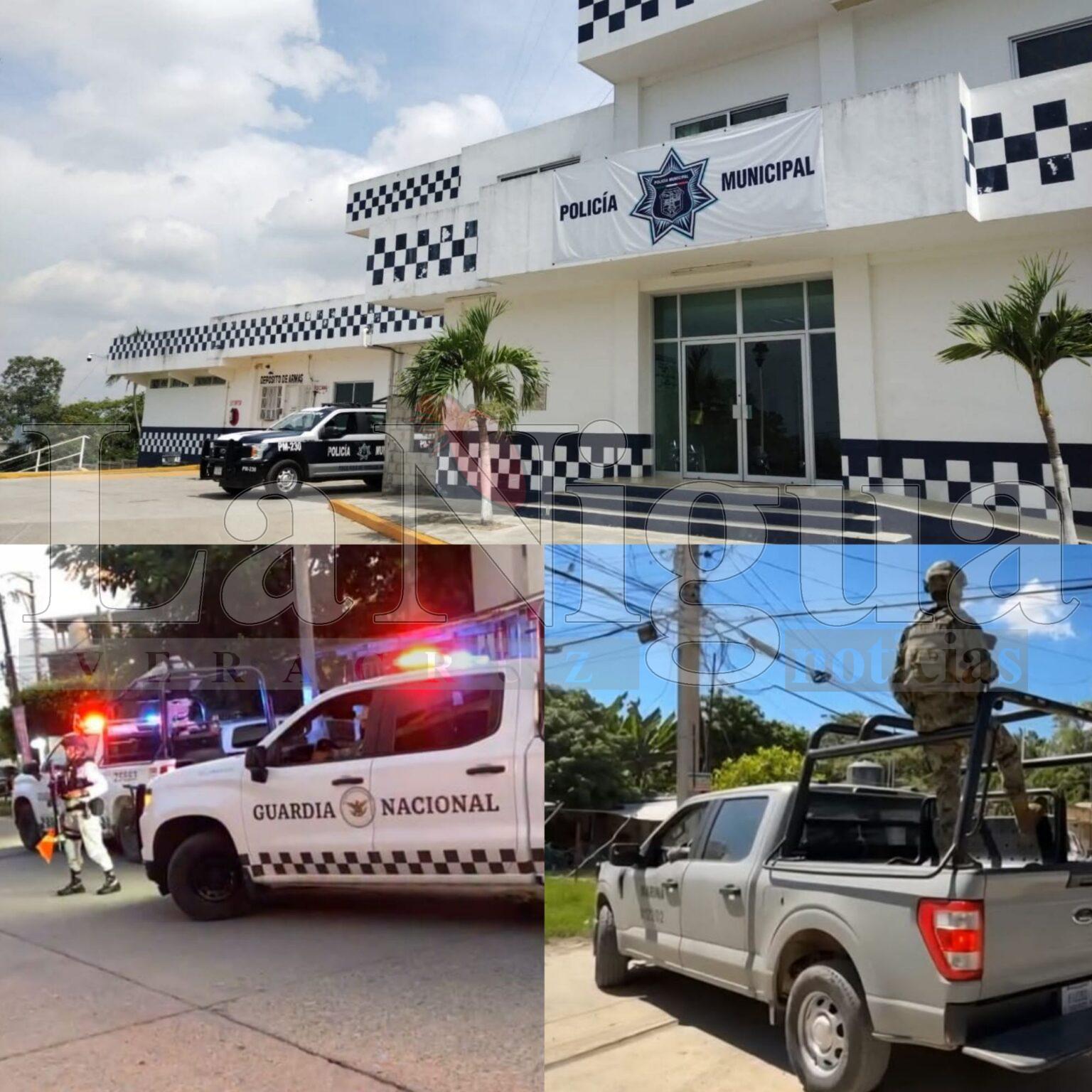 Intentan privar de la libertad a dos policías municipales en Poza Rica