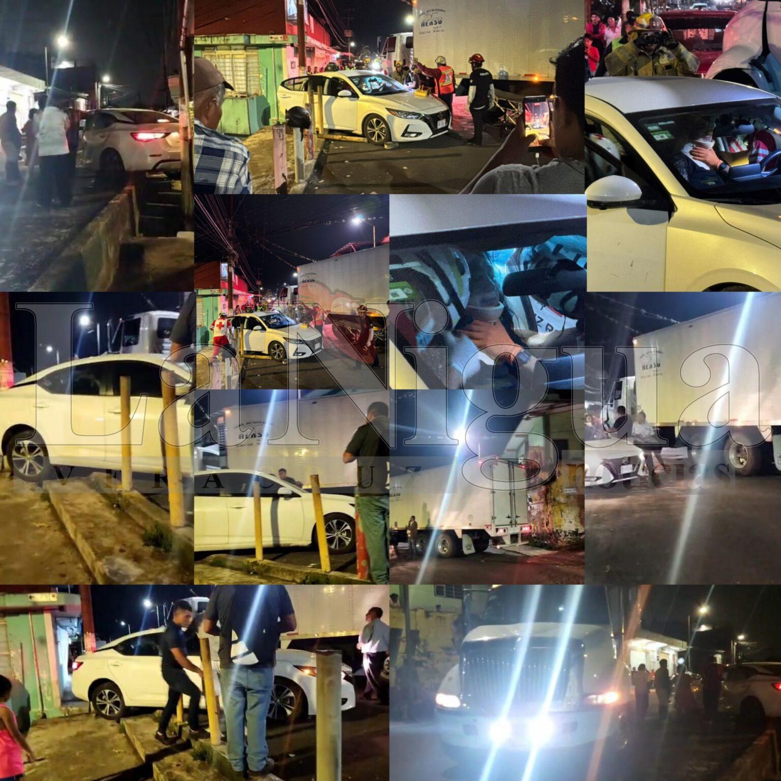 Mujer resulta gravemente lesionada tras ser impactada por un camión de carga en Córdoba