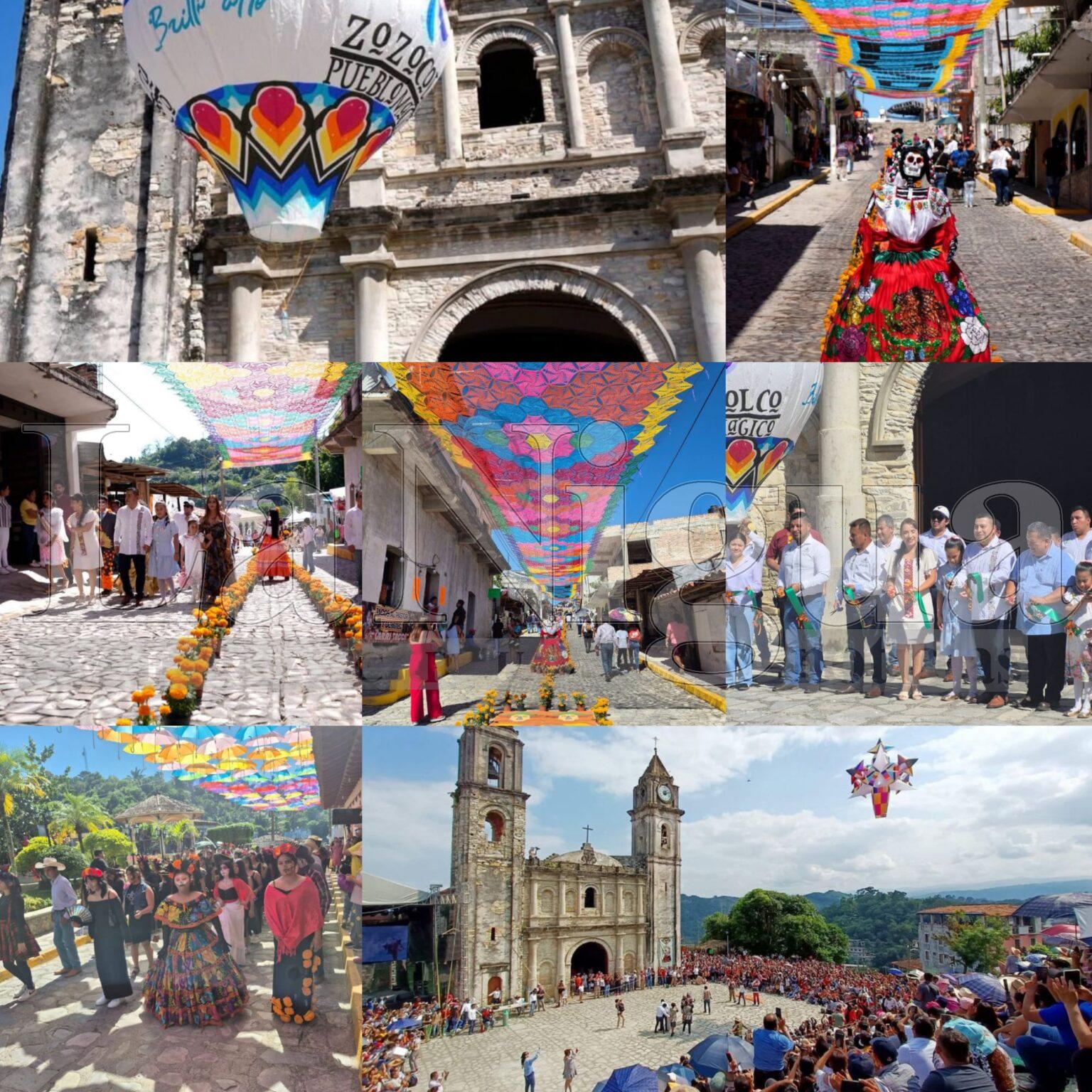 Inicia el XIII Festival Internacional de Globos de Papel de China 2025 en Zozocolco