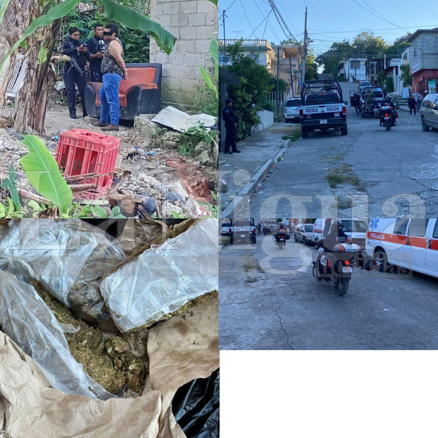 Asestan autoridades duro golpe al “narcomenudeo” en Poza Rica