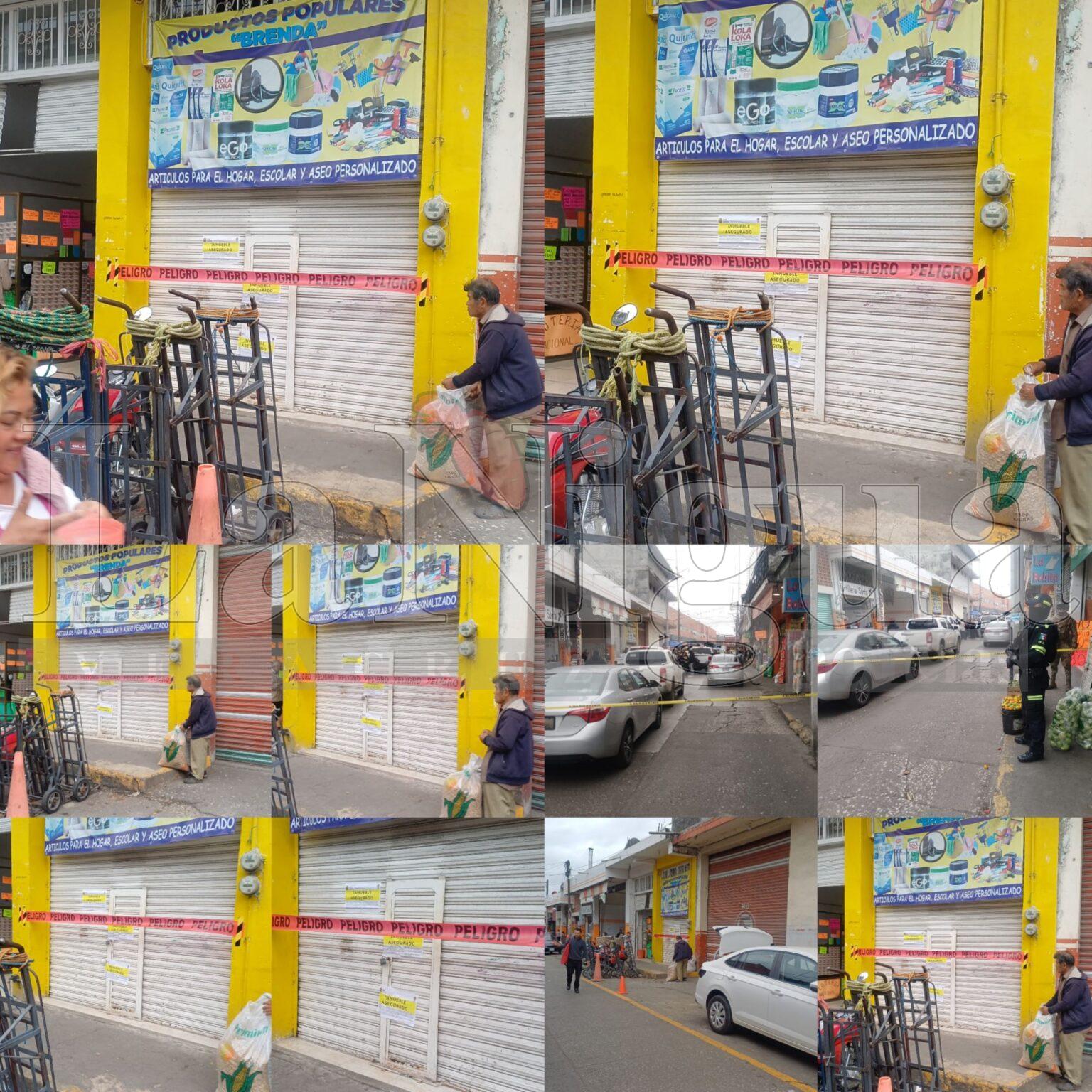 Realizan cateo en local comercial cerca del Mercado Revolución en Córdoba