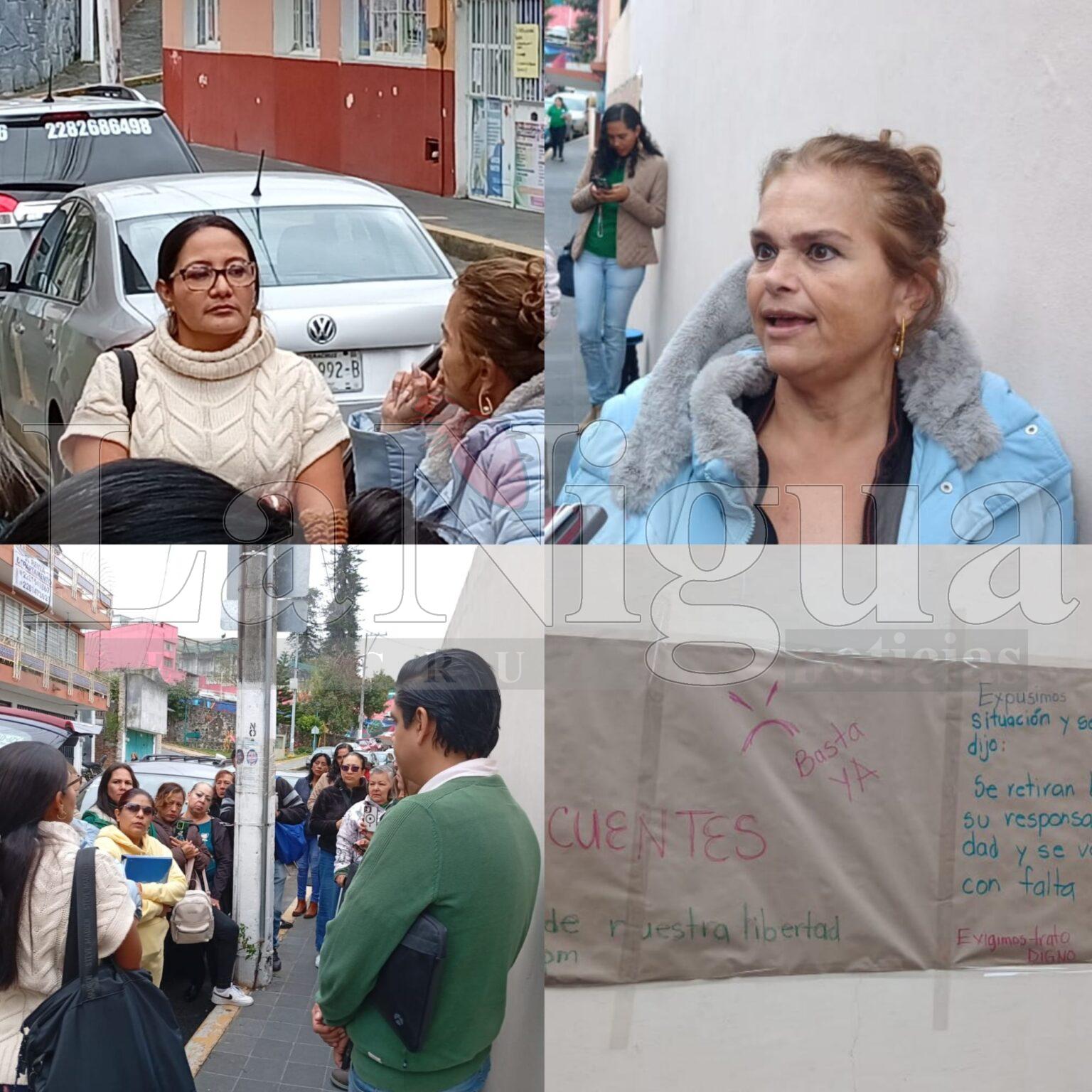 Docentes del Jardín de Niños “Esperanza Osorio” toman instalaciones; denuncian retención ilegal por personal de Recursos Humanos