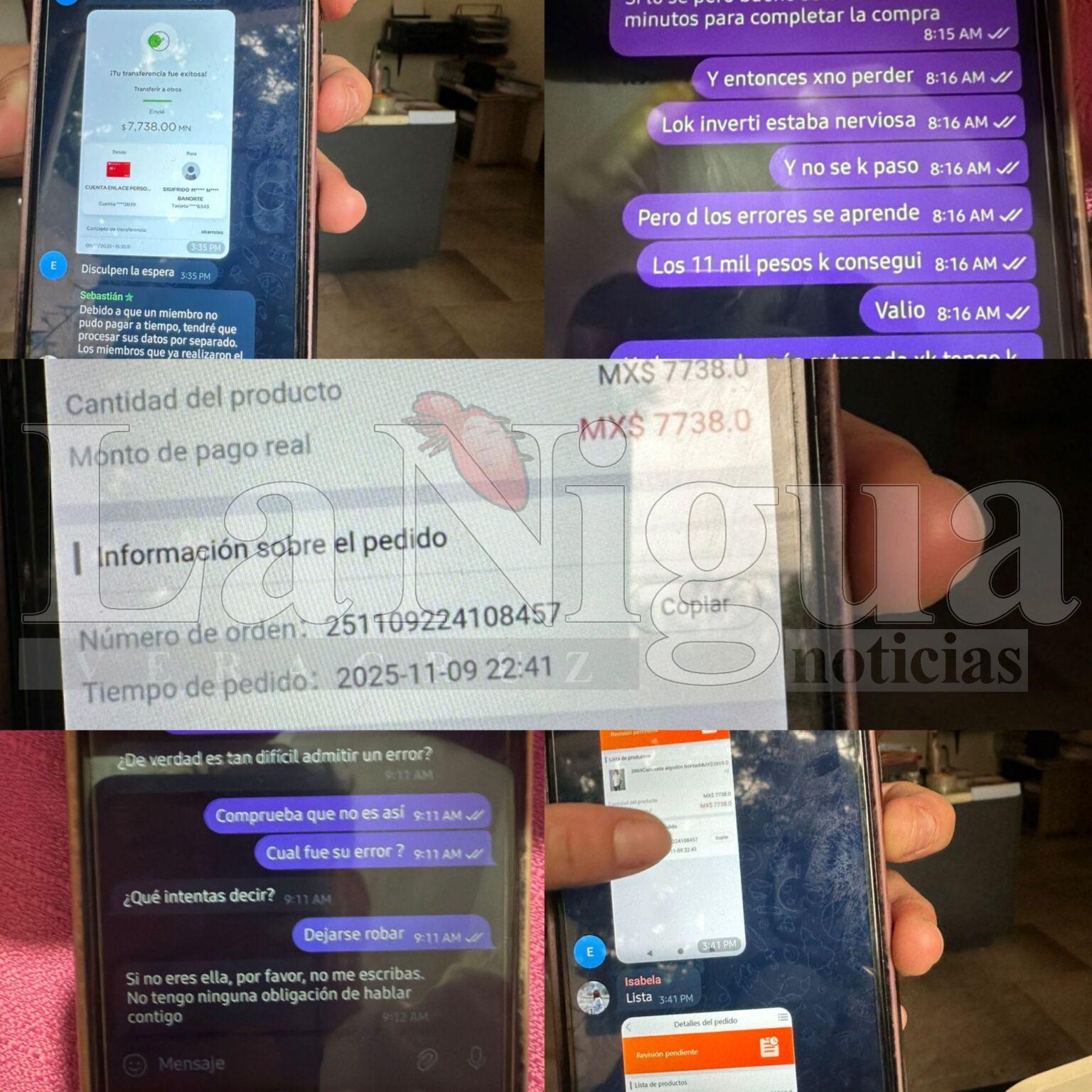 Roban hasta 10 mil pesos a veracruzanos en fraudes vía Whatsapp y Telegram