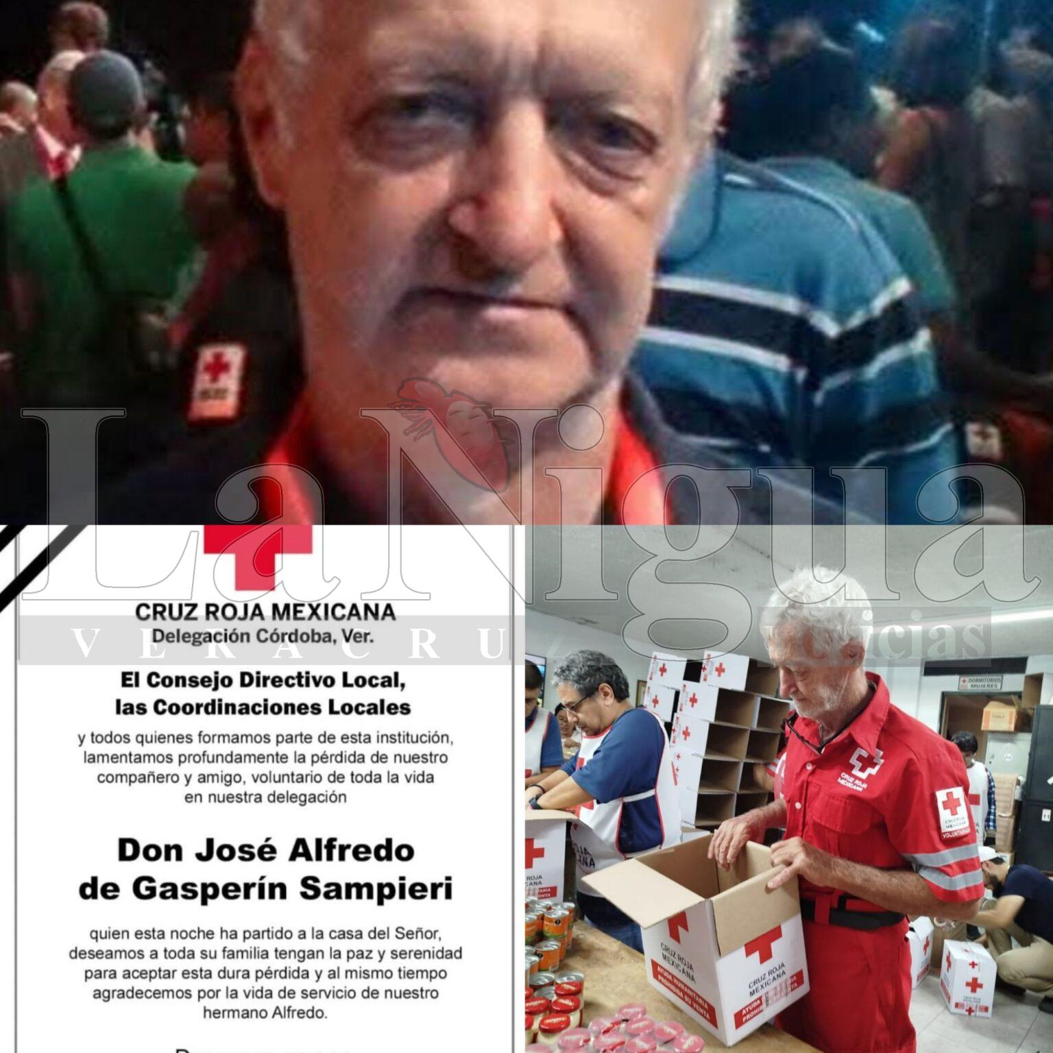 Fallece el Comandante José Alfredo de Gasperín Sampieri, ejemplo de altruismo y servicio