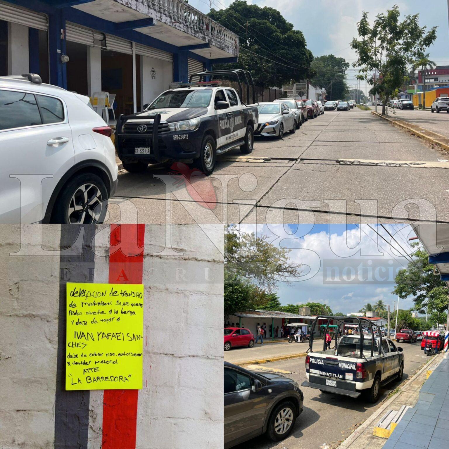 Colocan cartulina con amenazas en primaria de Minatitlán; es el segundo caso en el sur