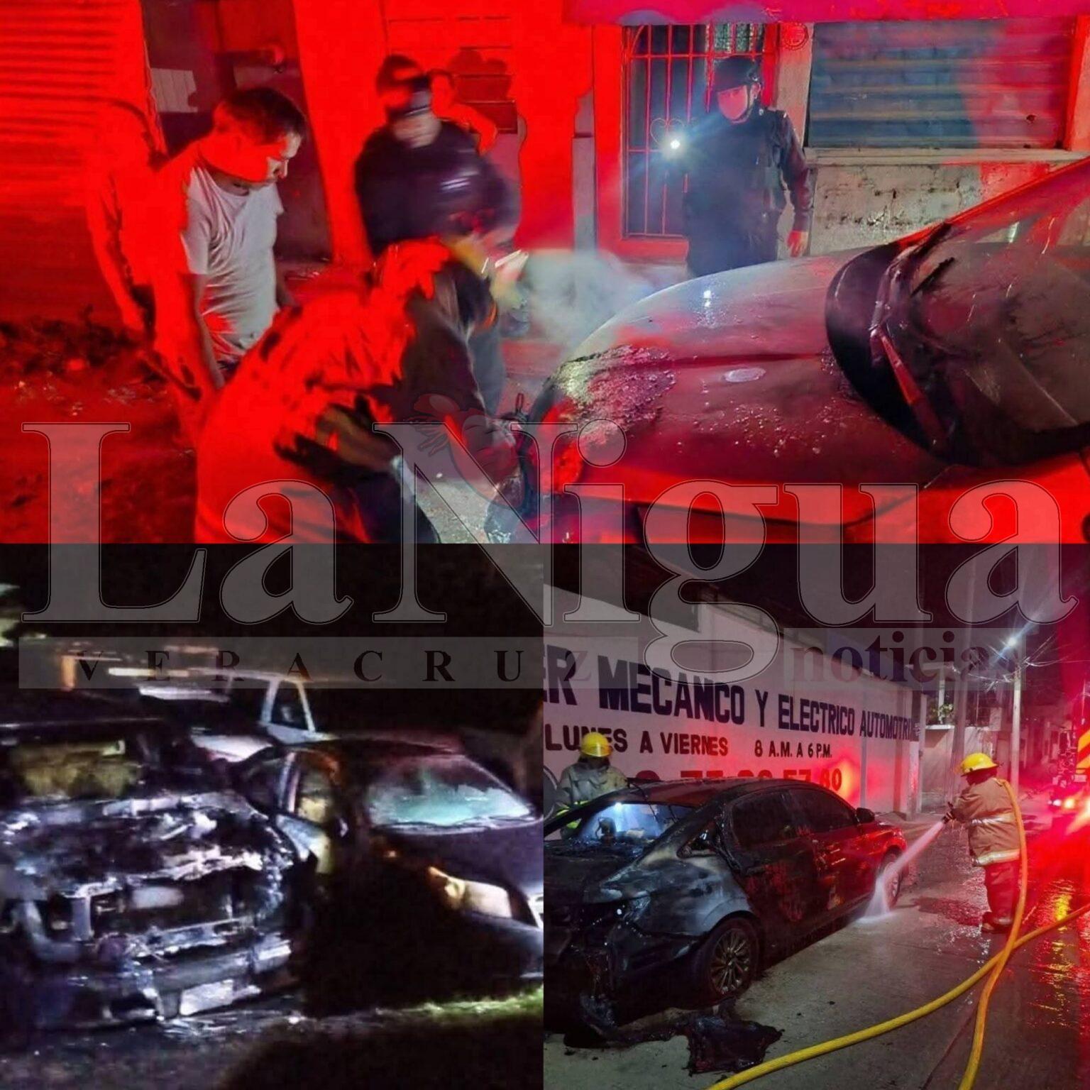 Vehículos incendiados y ponchallantas desatan madrugada violenta en Villahermosa