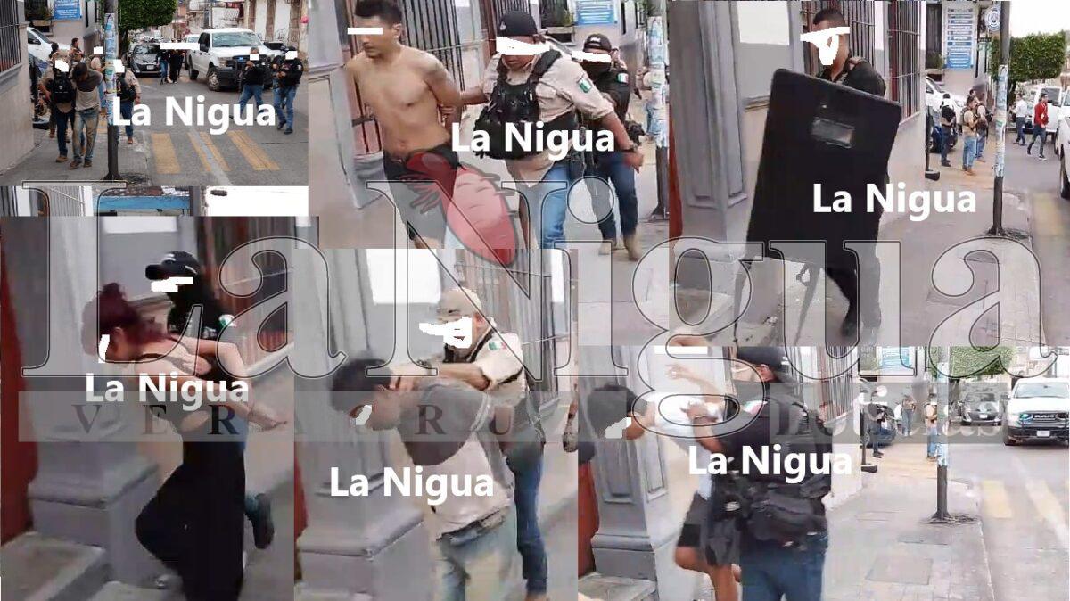 Cinco detenidos en cateos de Cuichapa y Omealca. Decomisan armamento y diversos artículos