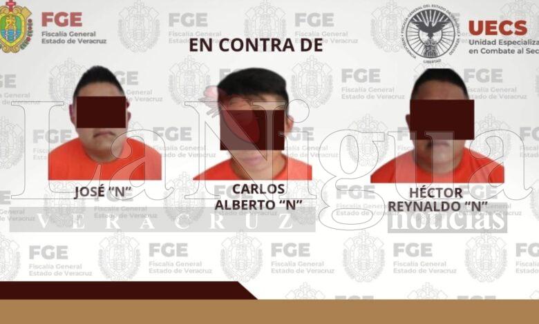 Tres personas reciben 100 años de prisión por secuestro agravado en Totutla.