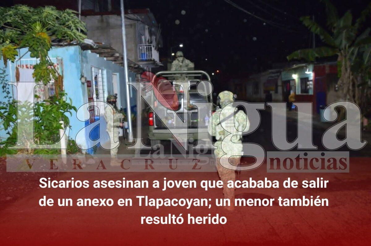 Sicarios asesinan a joven que acababa de salir de un anexo en Tlapacoyan; un menor también resultó herido
