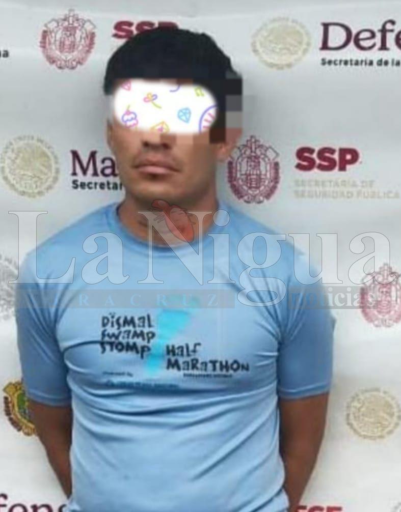 Detienen a sujeto acusado de intentar asesinar a una mujer en Gutiérrez Zamora