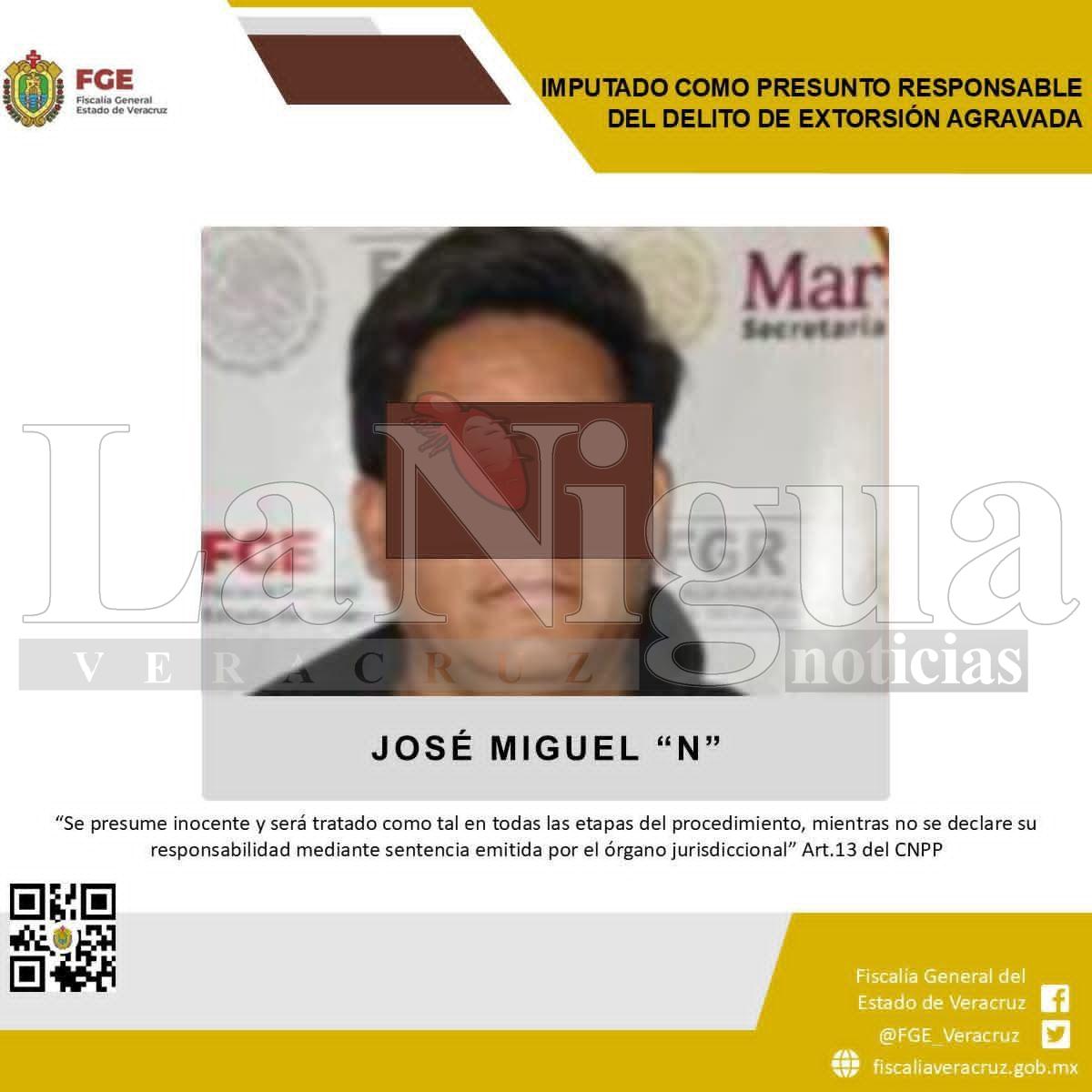 PRISIÓN PREVENTIVA OFICIOSA POR EXTORSIÓN AL SANTOYO, EX COMISARIO DE PAPANTLA