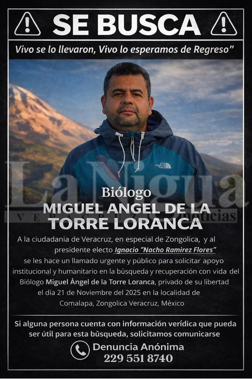 EX RECTOR TEC DE ZONGOLICA SIGUE SIN APARECER LUEGO DE SER PRIVADO DE LA LIBERTAD