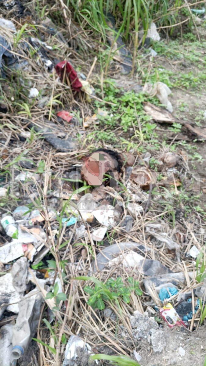 Abandonan cabeza humana en la colonia Ejidal de Coatzacoalcos