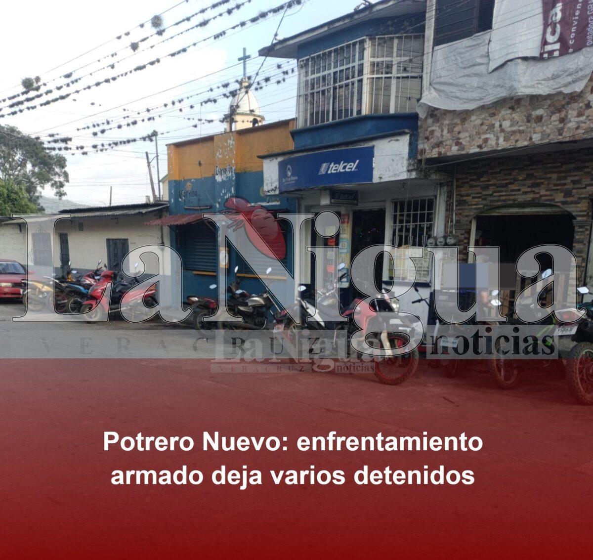 Potrero Nuevo: enfrentamiento armado deja varios detenidos