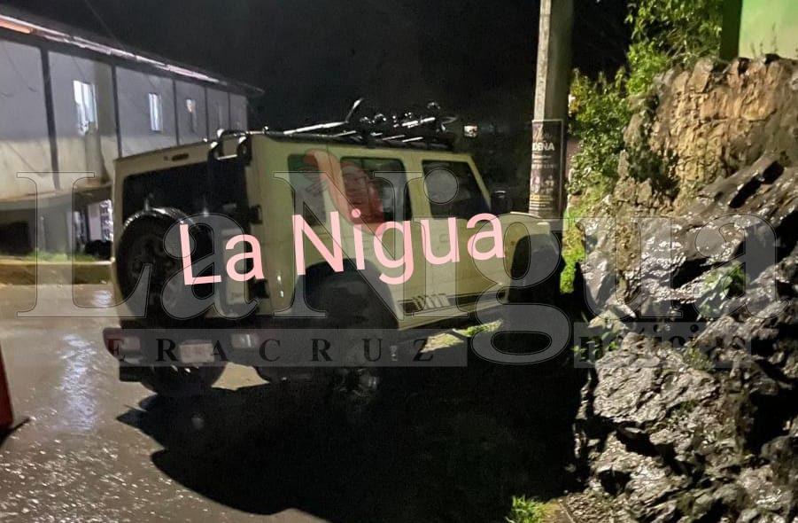 Detienen a Delegado de la SEV Zongolica,Tzanahua, por portación ilegal de arma.