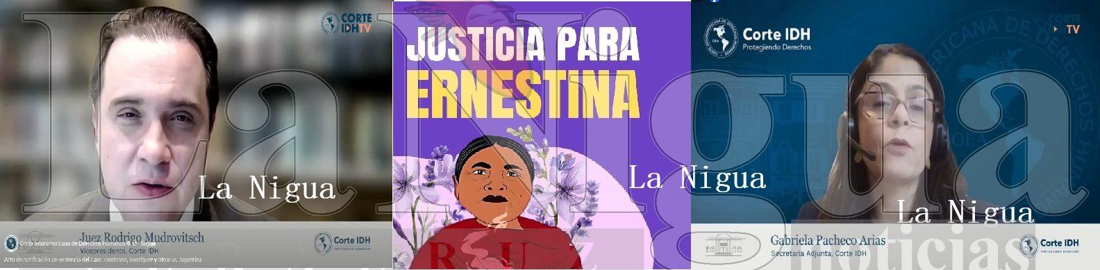 ERNESTINA MURIÓ POR VI0LACI0N Y FALTA DE ATENCIÓN MÉDICA: CORTE INTERAMERICANA DE DDHH. *Felipe Calderón obligó a dictaminar que murió por gastritis crónica.