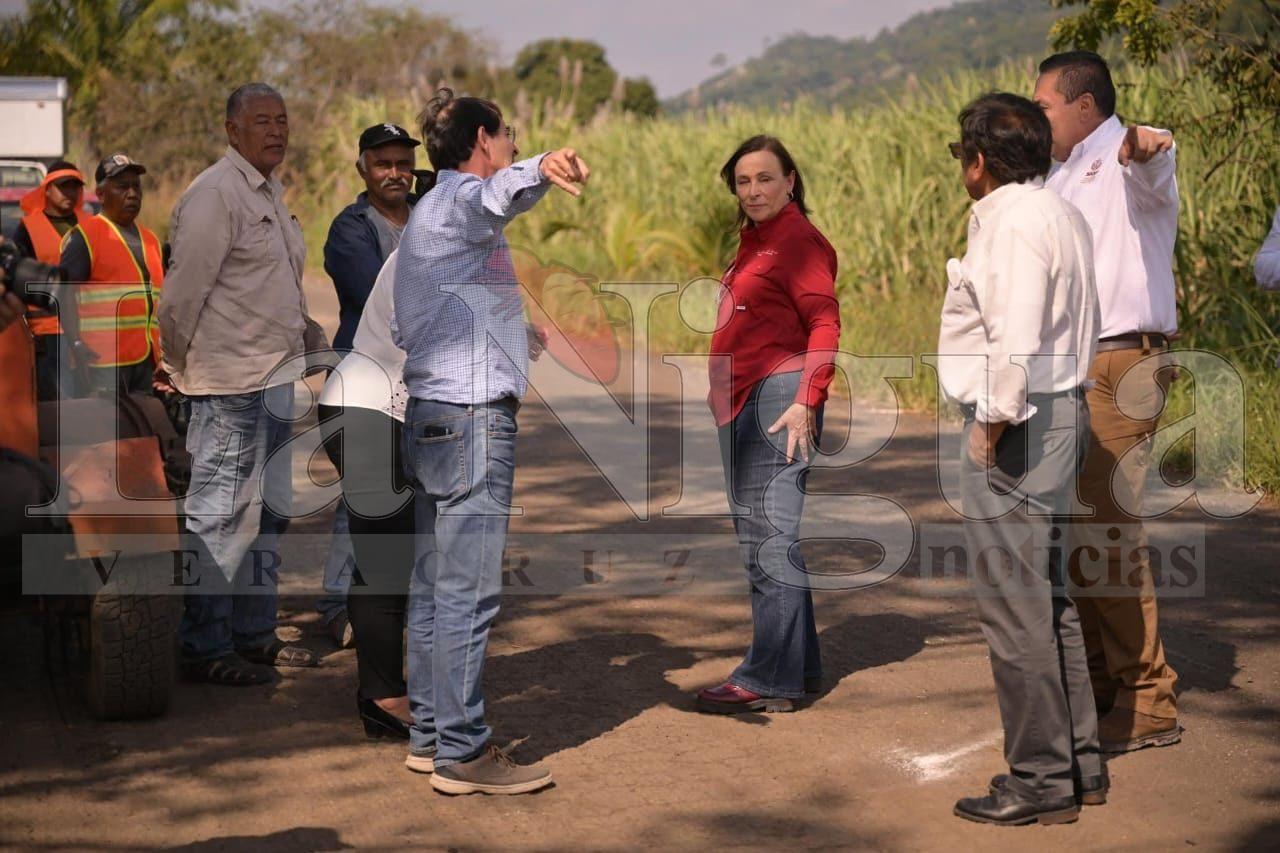 Supervisión directa garantiza carreteras de calidad en la zona centro: Rocío Nahle
