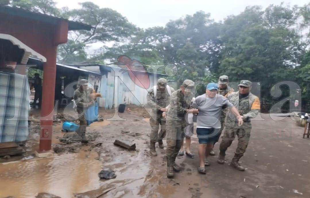 Ejército, Fuerza Aérea y Guardia Nacional aplican el Plan DN-III-E en Veracruz por lluvias intensas