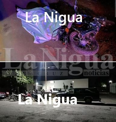 Muere motociclista y dos mujeres quedan graves en Paso del Macho, por choque de motos.* Un motociclista habría ido alcoholizado