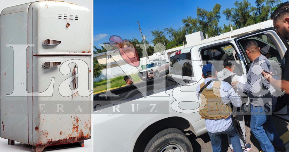 Dest4zó a su compañero de juerga, y guardó los pedazos en el refri.