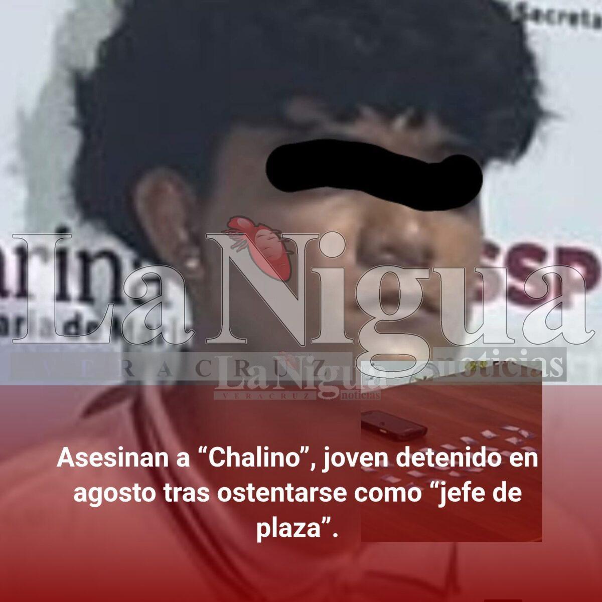 Asesinan a “Chalino”, joven detenido en agosto tras ostentarse como “jefe de plaza”.