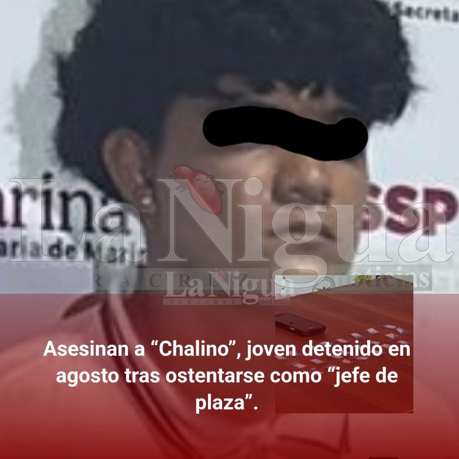 Asesinan a “Chalino”, joven detenido en agosto tras ostentarse como “jefe de plaza”.