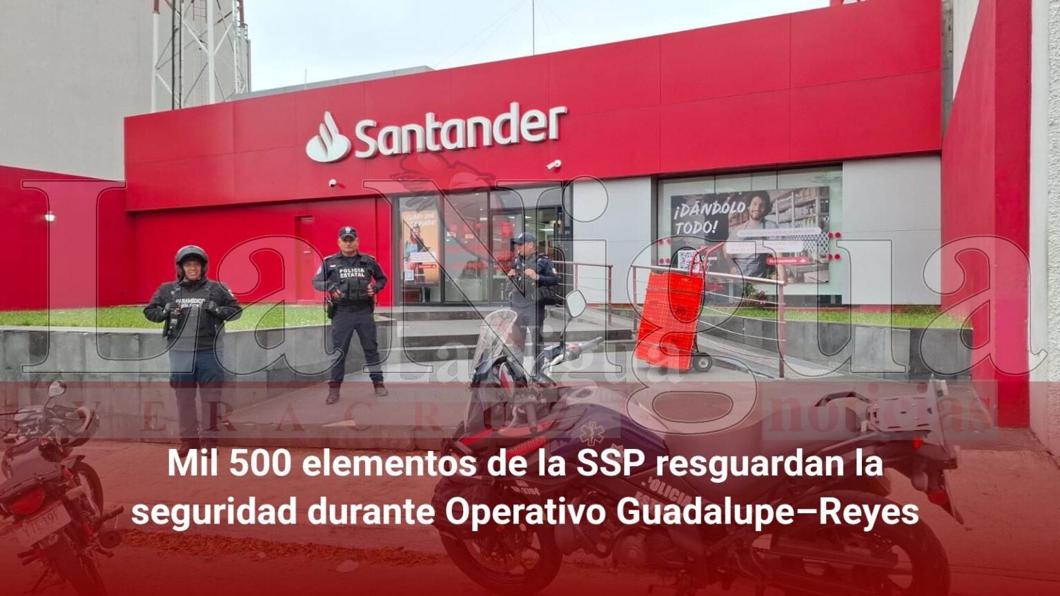 Mil 500 elementos de la SSP resguardan la seguridad durante Operativo Guadalupe–Reyes