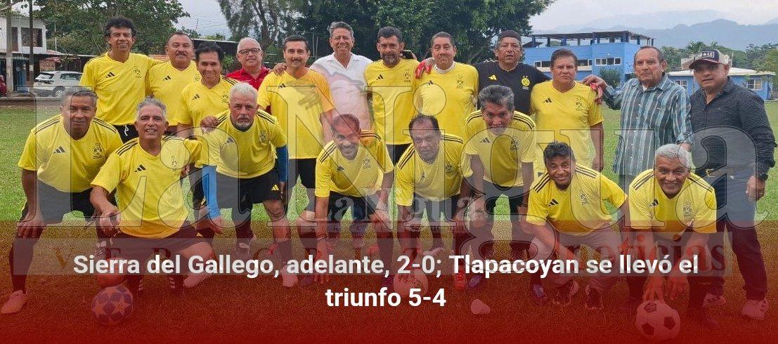 Sierra del Gallego, adelante, 2-0;Tlapacoyan se llevó el triunfo 5-4
