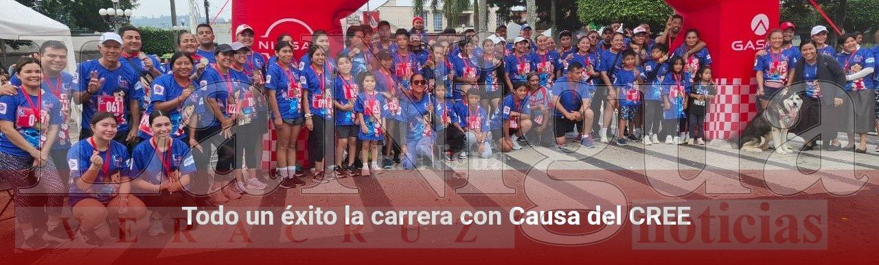 Todo un éxito la carreracon Causa del CREE
