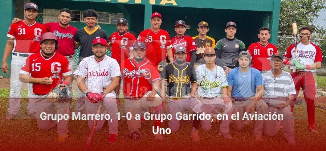 Grupo Marrero, 1-0 a GrupoGarrido, en el Aviación Uno