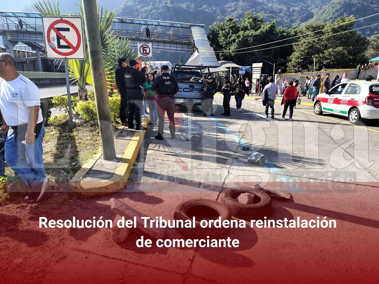 Resolución del Tribunal ordena reinstalación de comerciante