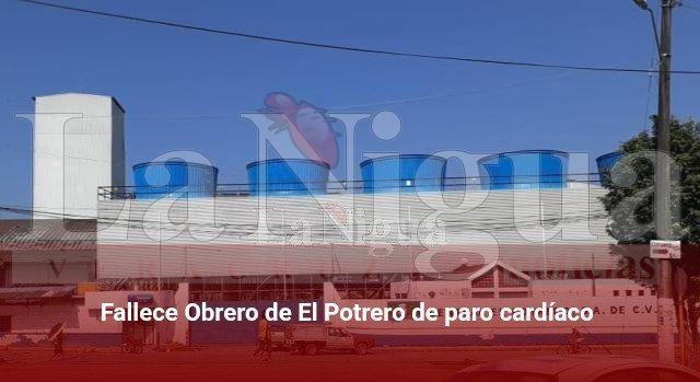 Fallece Obrero de El Potrero de paro cardíaco