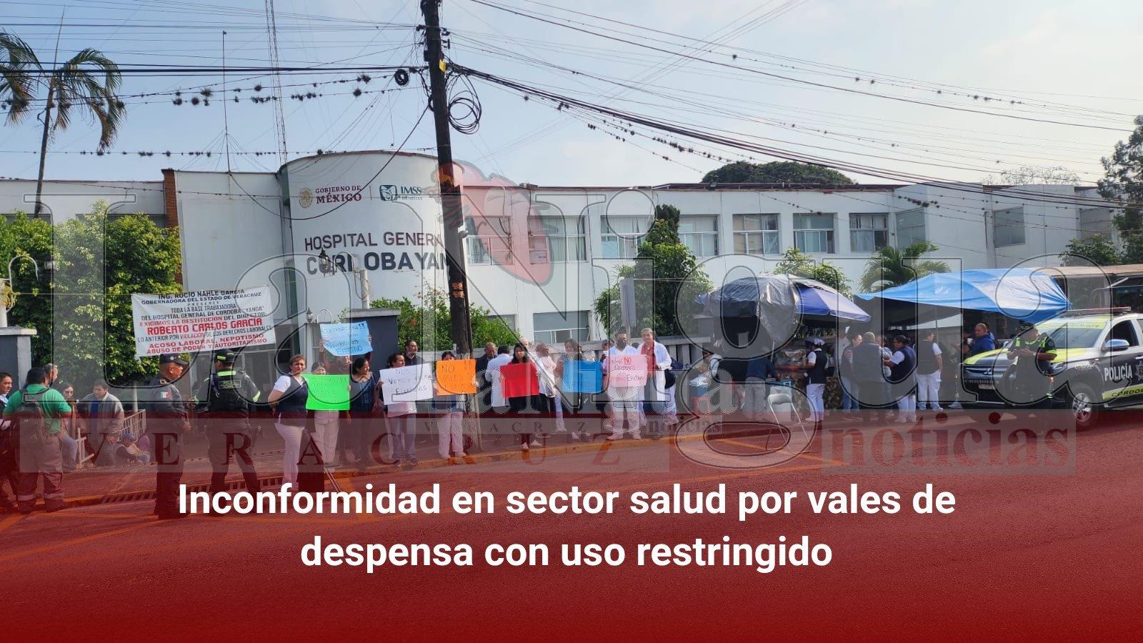 Inconformidad en sector salud por vales de despensa con uso restringido