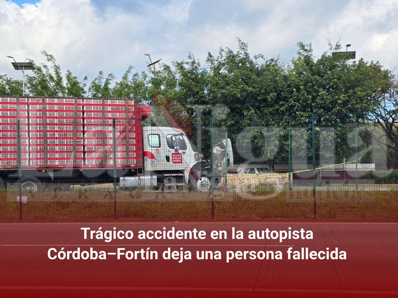 Trágico accidente en la autopista Córdoba–Fortín deja una persona fallecida