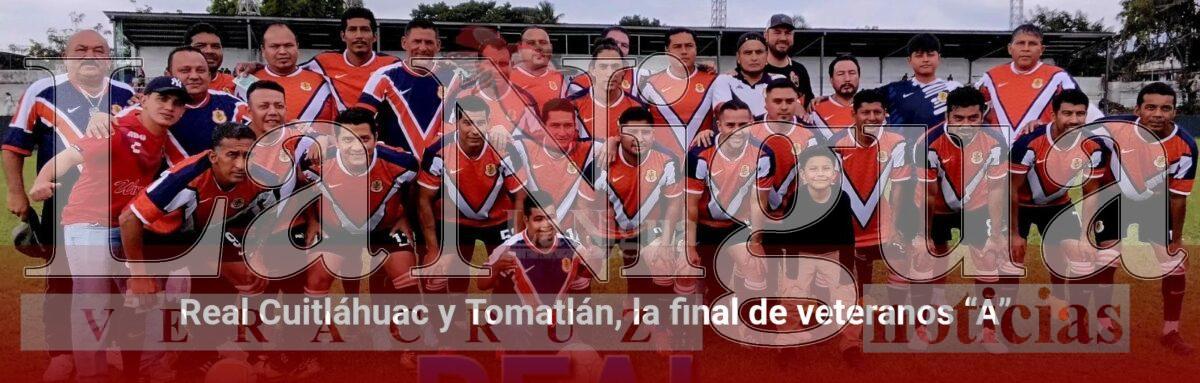 Real Cuitláhuac y Tomatlán,la final de veteranos “A”