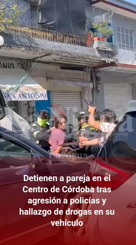 Detienen a pareja en el Centro de Córdoba tras agresión a policías y hallazgo de drogas en su vehículo