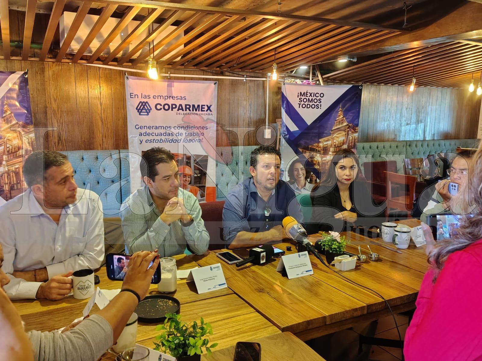 COPARMEX Orizaba pide coordinación regional con nuevos alcaldes y prioridad en seguridad e infraestructura