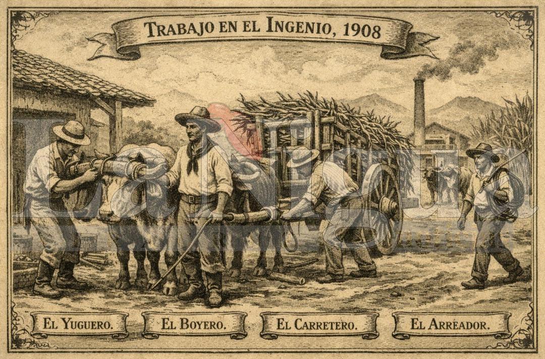 UN DIA COMO HOY: PRIMER DÍA DE REYES Y PRIMERAS ACTIVIDADES EN LOS CAMPOS CAÑEROS DEL INGENIO EL POTRERO.