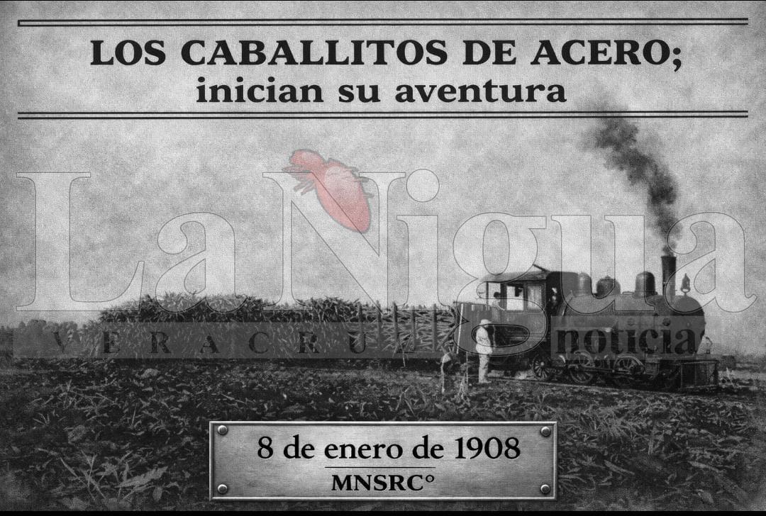 ESTAMPAS DE MI PUEBLO QUE NO SE VOLVERÁN A VER:“LOS CABALLITOS DE ACERO”El Ferrocarril del Ingenio El Potrero