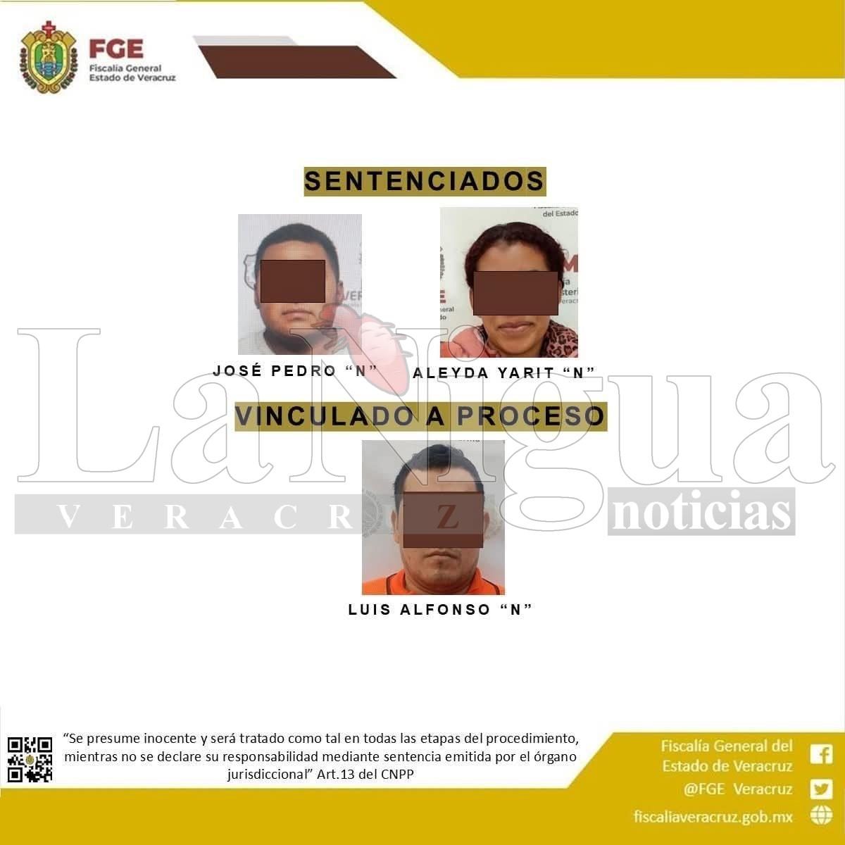 FGE reporta sentencias condenatorias y vinculación a proceso por diversos delitos en Veracruz