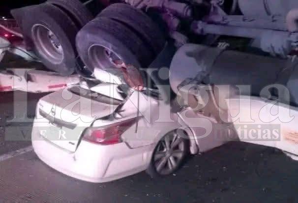 Fatal percance en la autopista México–Puebla durante la madrugada