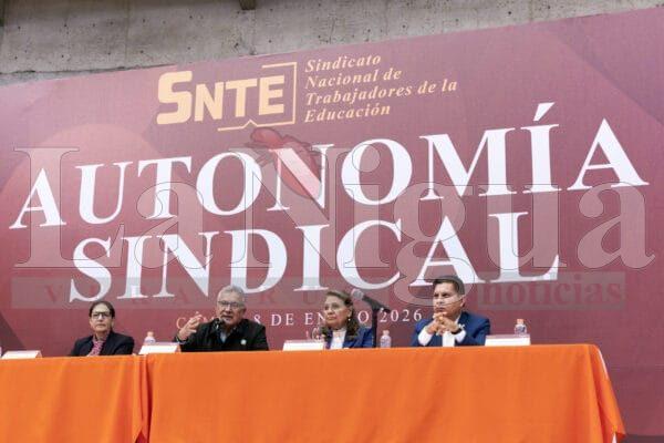SNTE llama a congresos locales a armonizar leyes para garantizar autonomía sindical