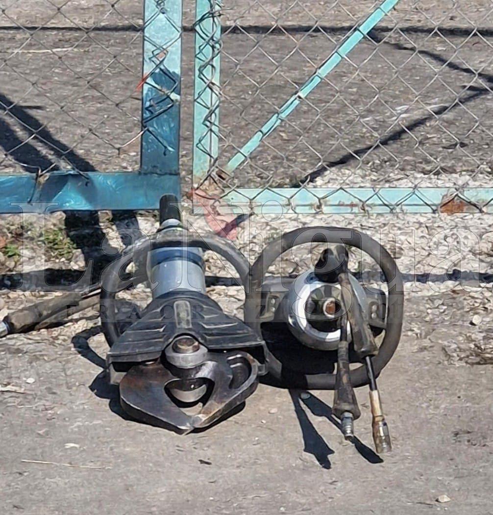 ROBAN ESTACIÓN DE BOMBEROS EN AMATLÁN DE LOS REYES; DOS PERSONAS SON DETENIDAS.