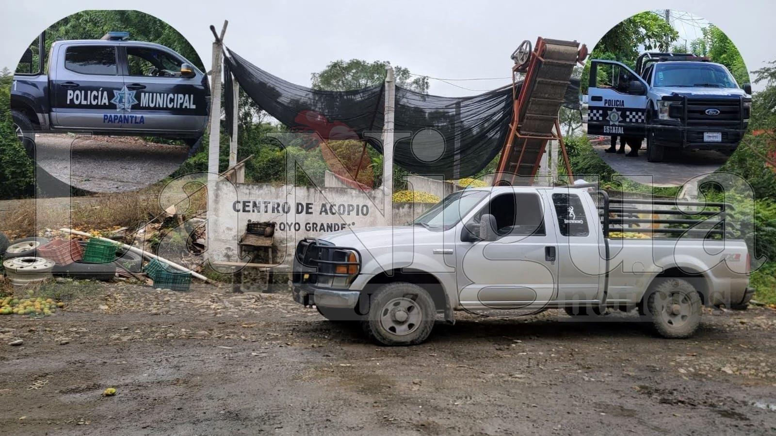 Roban más de 100 mil pesos en básculas citrícola de Papantla