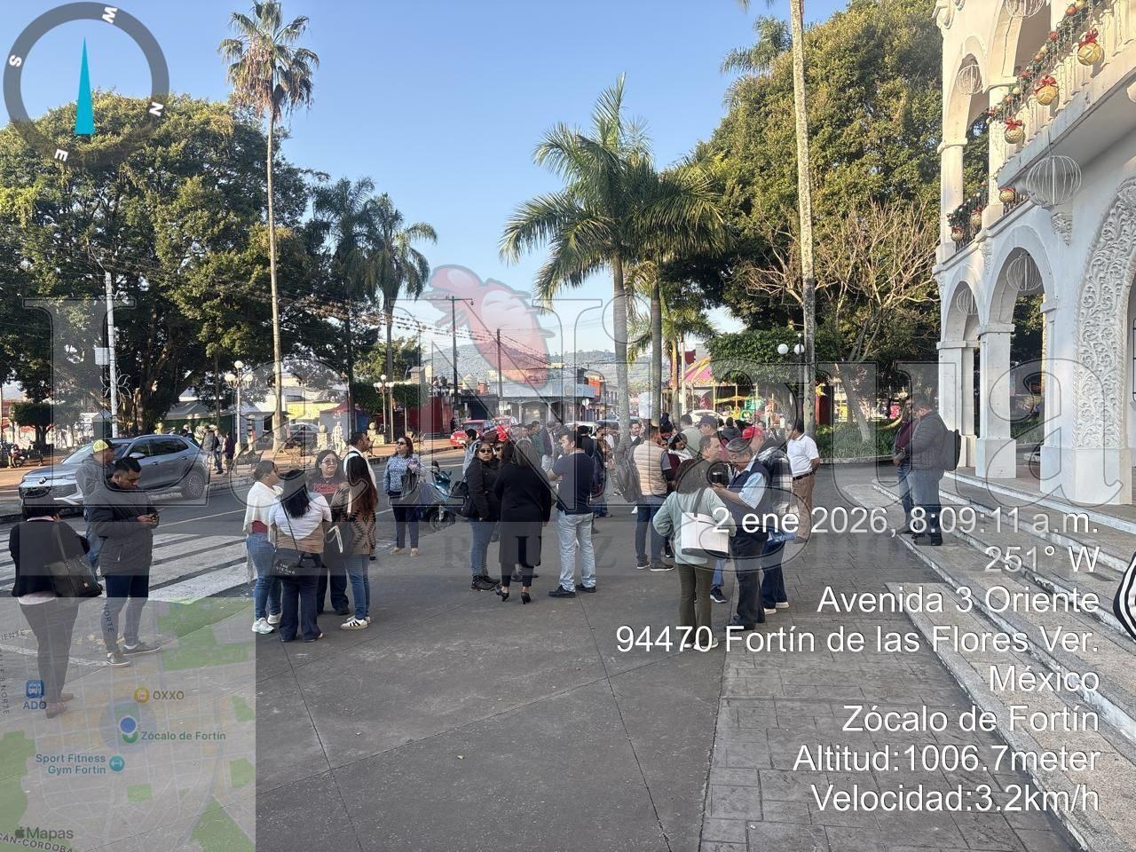 Sin reporte de daños en Fortín, tras sismo de 6.5 grados