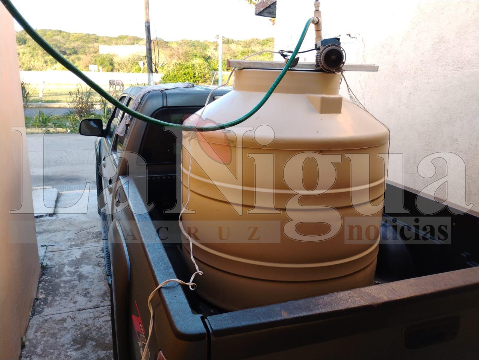 Amargo Fin de Año en Alvarado, 4 días sin agua y CAEV resolverá hasta regresar de vacaciones