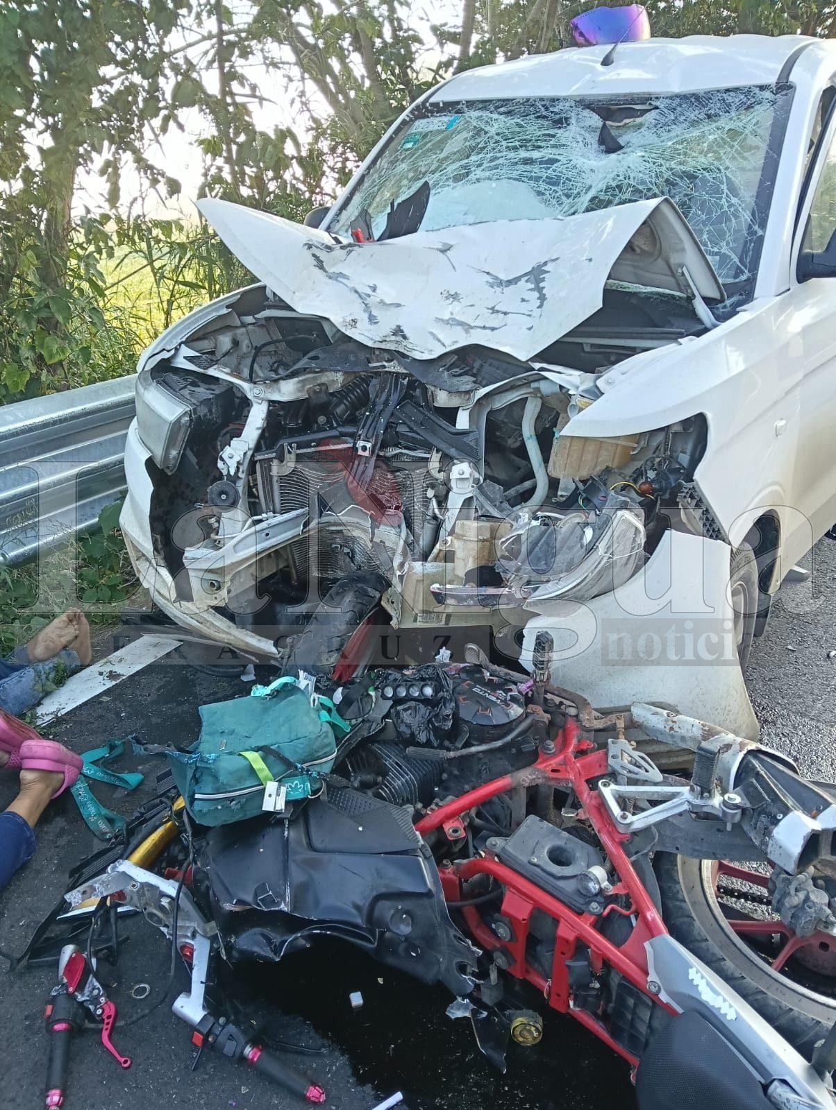 Fallece la segunda víctima del fatal accidente carretero en Gutiérrez Zamora