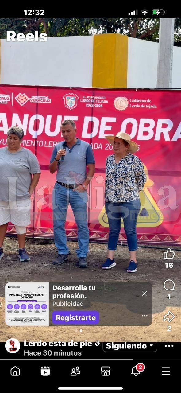 Síndico de Lerdo de Tejada denuncia injerencia del exalcalde y pide intervención del Congreso