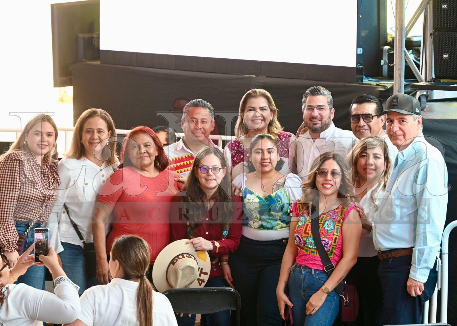 Acompaña Congreso a la presidenta Claudia Sheinbaum en su visita a Veracruz